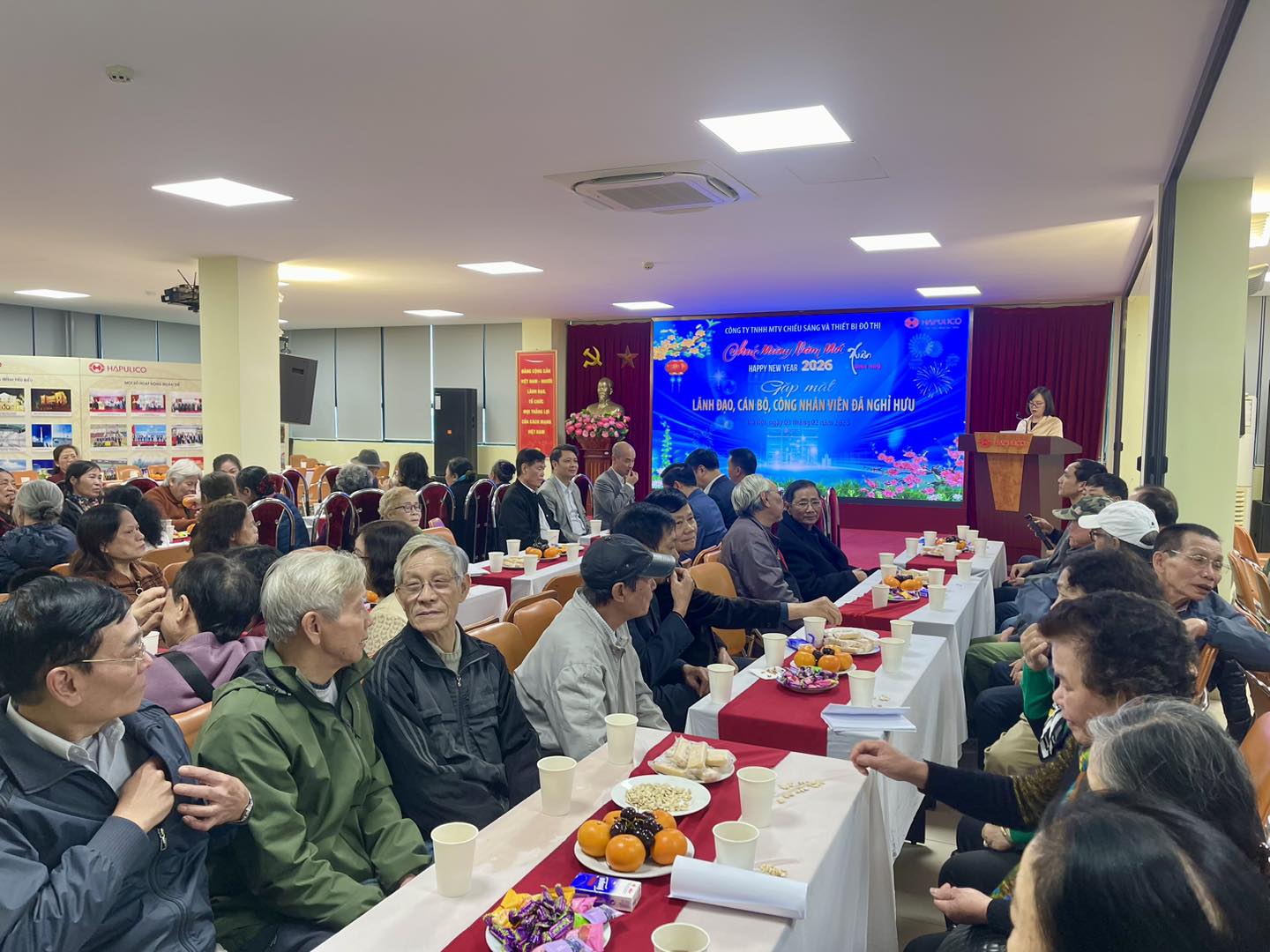 HAPULICO tổ chức buổi gặp mặt Lãnh đạo, cán bộ, công nhân viên đã nghỉ hưu nhân dịp đầu Xuân Bính Ngọ 2026