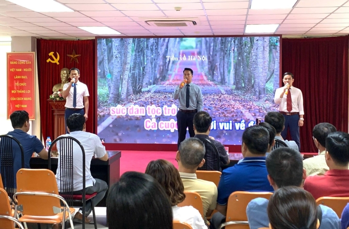 Công ty HAPULICO tổ chức chương trình nghệ thuật chào mừng kỷ niệm 69 năm Ngày Giải phóng Thủ đô với chủ đề 