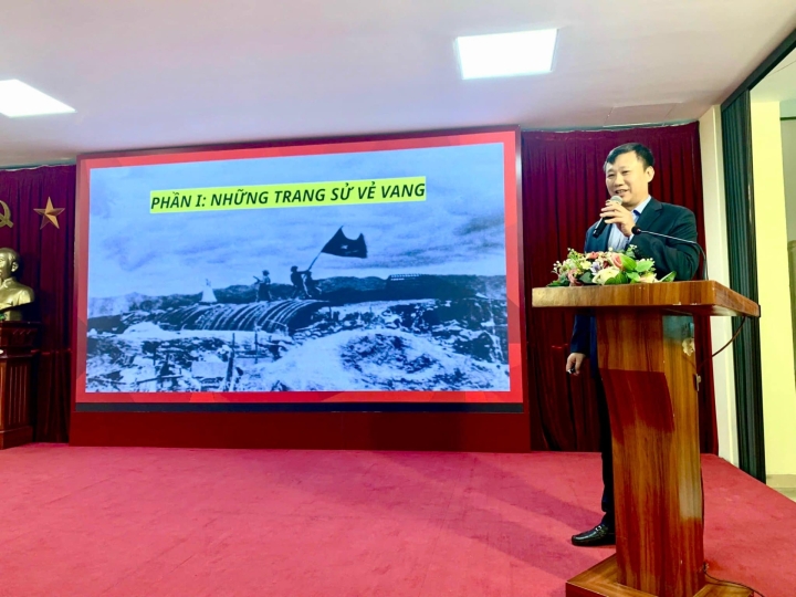 Chương trình giao lưu gặp mặt Cựu chiến binh nhân Kỷ niệm 80 năm ngày thành lập Quân đội nhân dân Việt Nam