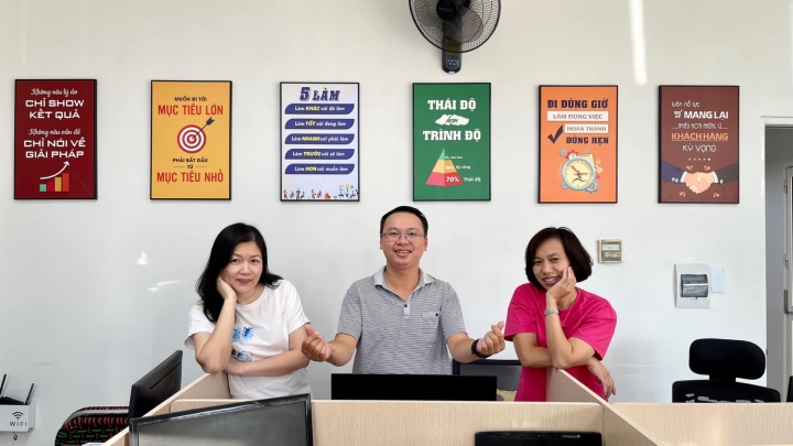 Thực hiện 5S tại trụ sở chính HAPULICO - Số 1 - Vũ Đức Thận - Long Biên - Hà Nội