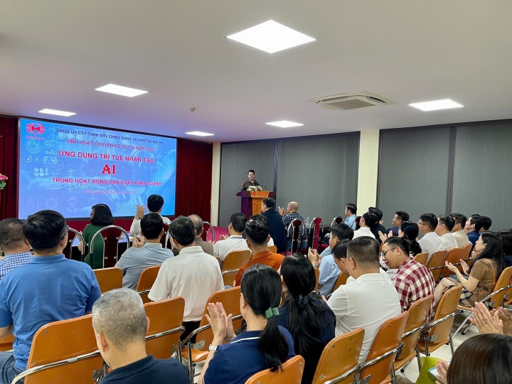 Hội nghị sinh hoạt chuyên đề quý III/2025 của Đảng ủy Công ty HAPULICO đã diễn ra với chủ đề: “Ứng dụng trí tuệ nhân tạo (AI) trong hoạt động sản xuất kinh doanh”