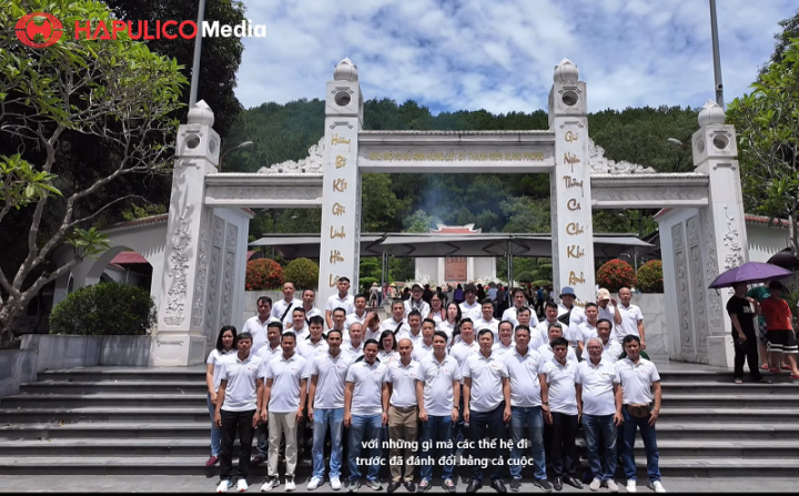 Hoạt động tri ân các anh hùng liệt sỹ nhân dịp 78 năm ngày Thương binh - Liệt sỹ (27/7/1947-27/7/2025) của HAPULICO