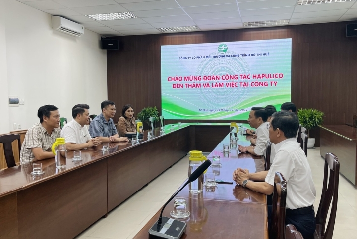 Hapulico Company visited and worked at Hue Urban Environment And Public Works Joint Stock Company