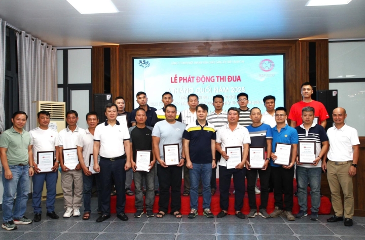 HAPULICO tổ chức lễ phát động thi đua 6 tháng cuối năm 2025