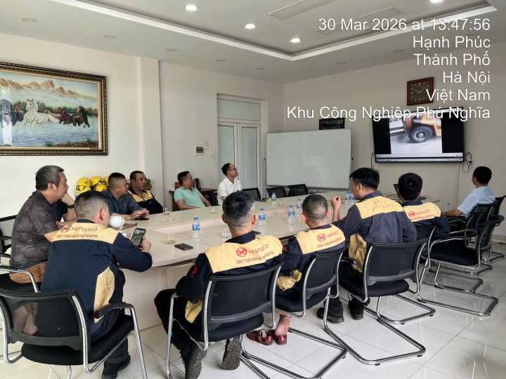 Công ty Hapulico tổ chức đào tạo ATLĐ định kỳ năm 2026